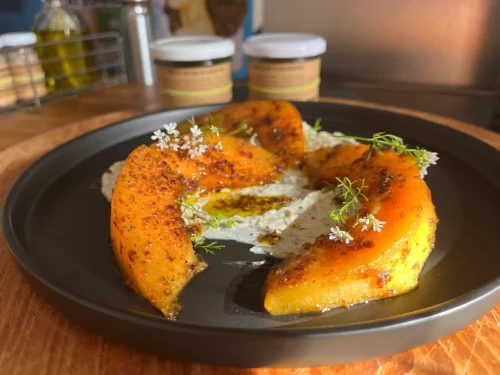 melon poele melon poele en entree