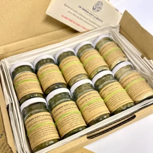 Coffret découvert d'épices locales