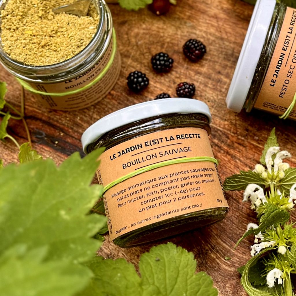 Bouillon sauvage aux orties