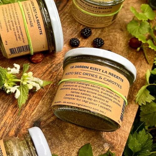 Pesto sec aux orties