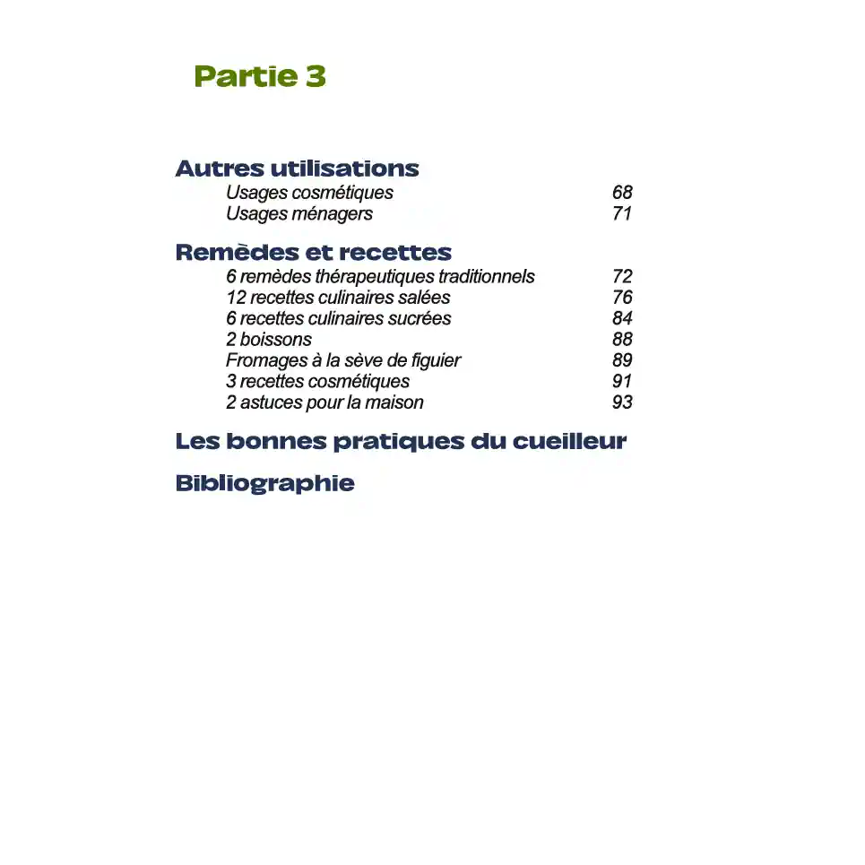 Tout sur les feuilles de figuier - partie 3