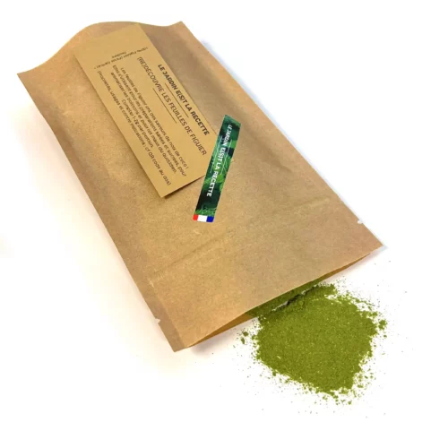 Poudre de feuilles de figuier